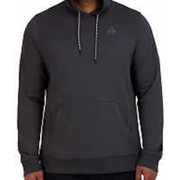 NEW Gerry Men’s Long Sleeve Textured Performance Stretch Hoodie Large Gray - Picture 3 of 3